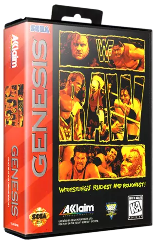 jeu WWF RAW